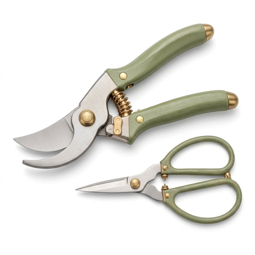 BsfeHaf™ Sage Garden Pruning & Floral Snip Set