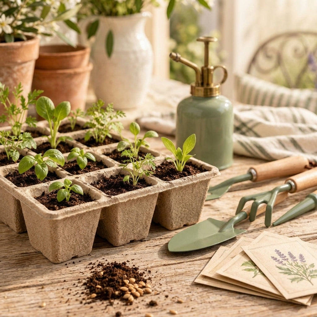 BsfeHaf™ Cottage Seed Starting Garden Kit