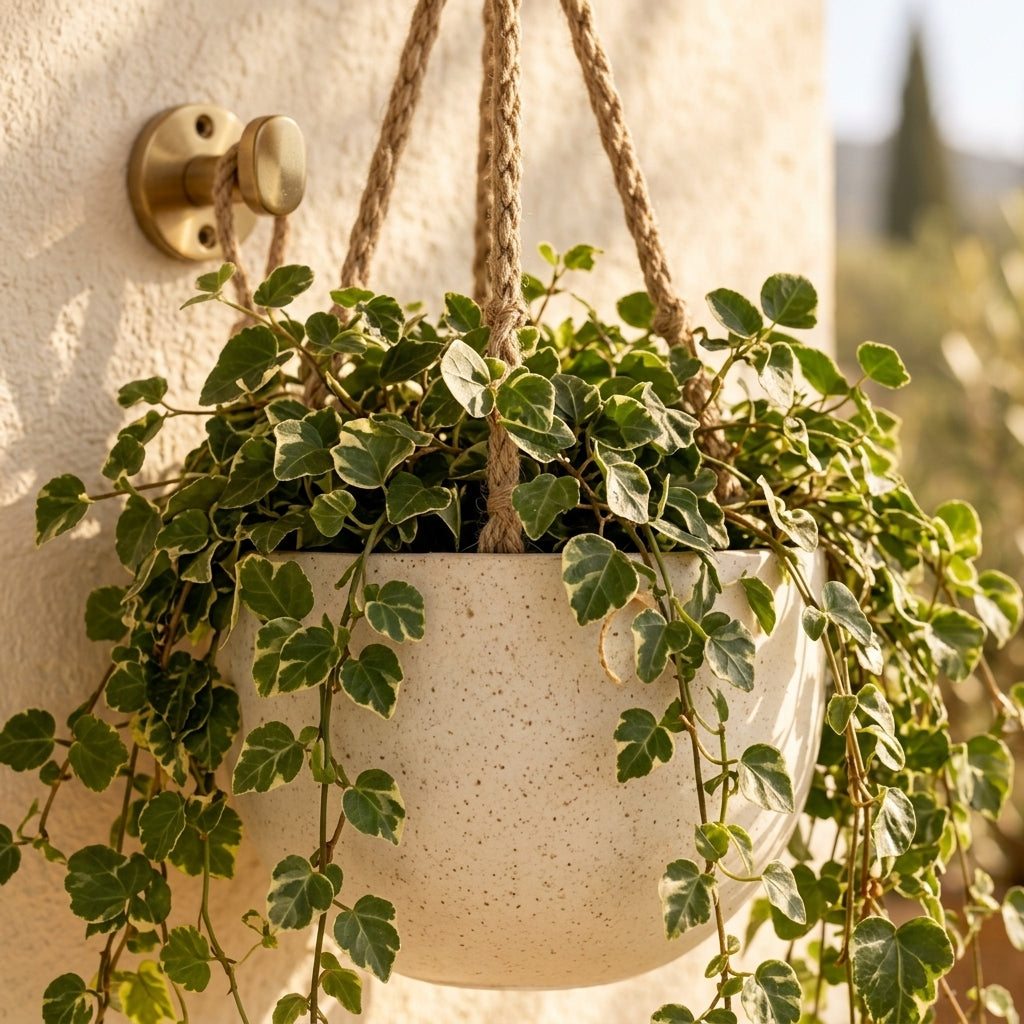 BsfeHaf™ Natural Rope Hanging Planter Set