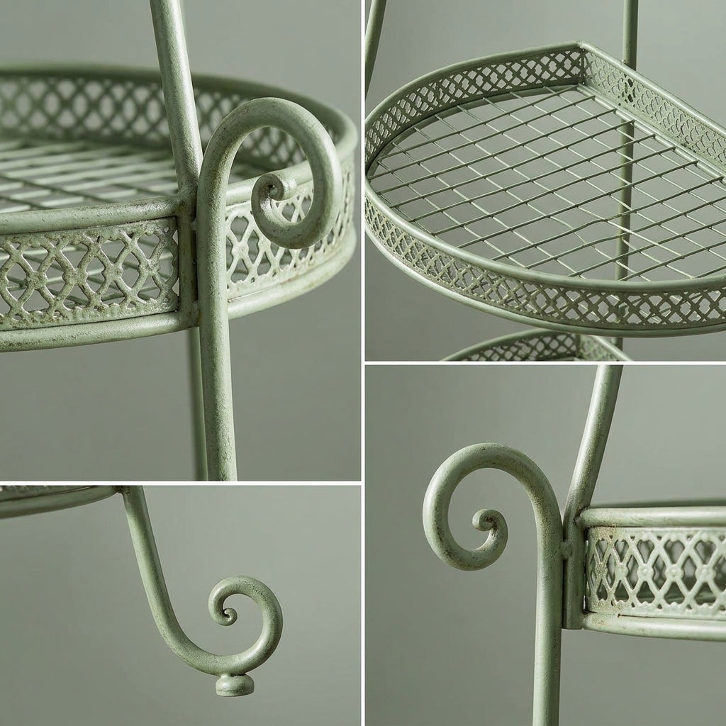 BsfeHaf™ Three-Tier French Garden Plant Stand
