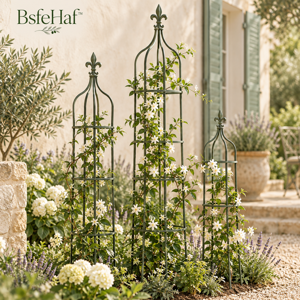 BsfeHaf™ Château Obelisk Garden Trellis Set