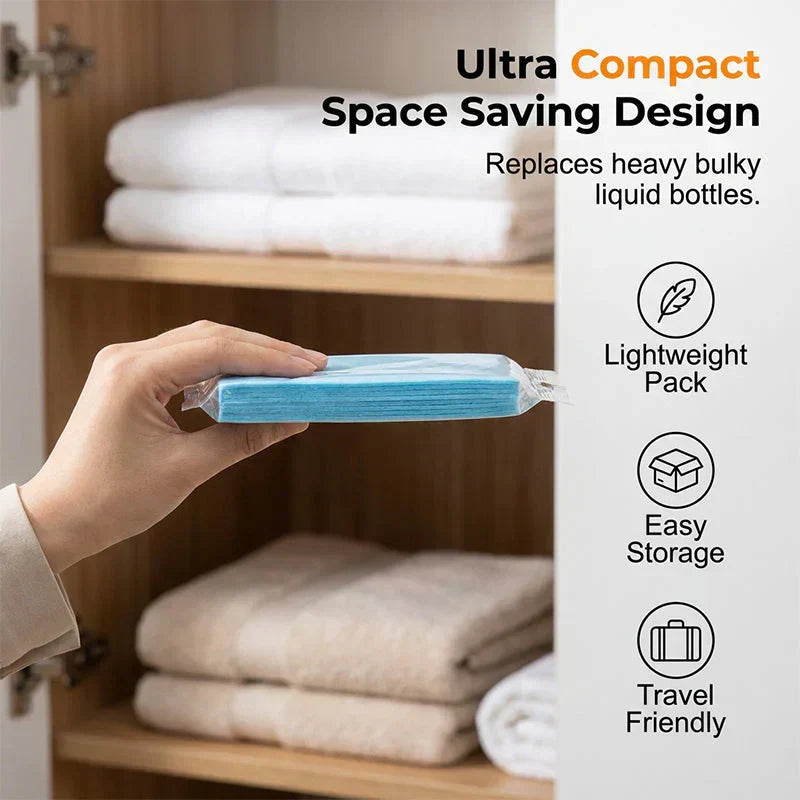 🔥Limited-time offer: Extra 50% off.  Water-Soluble Floor Cleaning Sheets